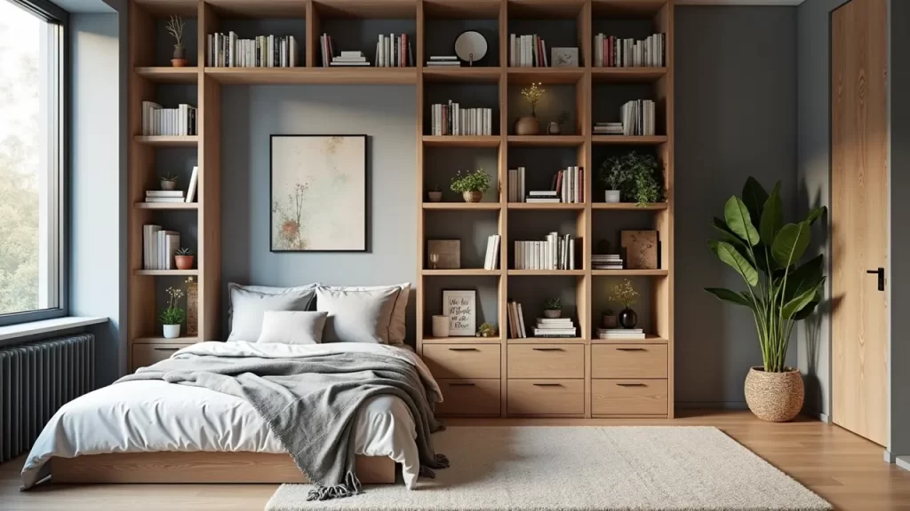 20 Best Wall Partition Ideas For Studio Apartments